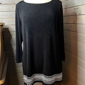 Chico’s Travelers Black Tunic